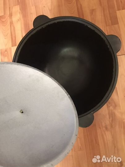 Казан чугунный 12 литров новый