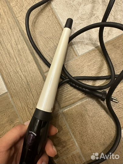 Конусная плойка морковка philips care curl