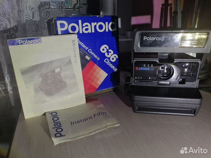 Polaroid 636 closeup