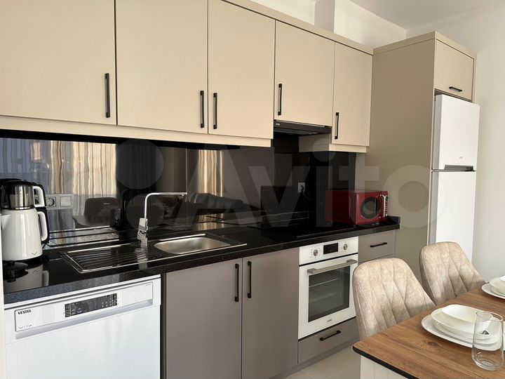 2-к. квартира, 55 м² (Турция)