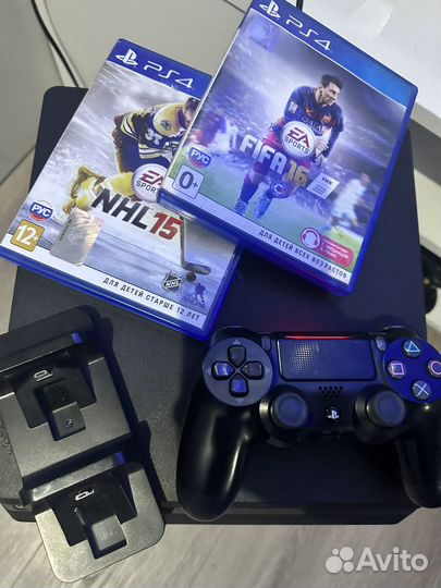 Ps4 slim 1tb + Подписка