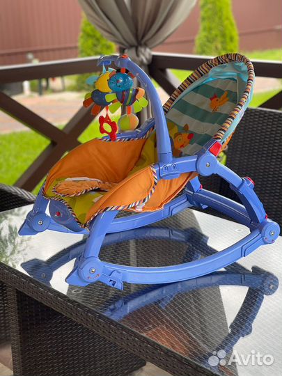 Кресло шезлонг детский