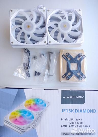 Jiushark JF13K Diamond (top flow, 265w, aRGB)