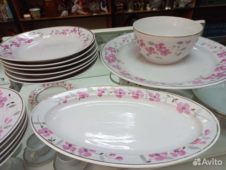 Набор столовой посуды СССР