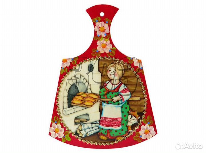 Доска разделочная малая Девочка с пирогами (31335)