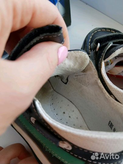 Туфли кожаные