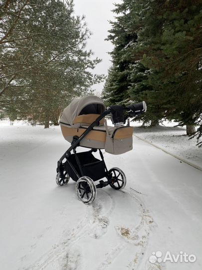Коляска Rico nano pro perl Camel 3/1