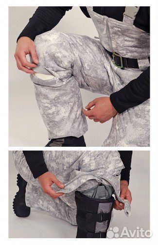 Костюм Ирбис зимний для охоты Локкер серо-камуфляж