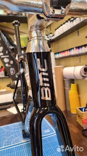 Фреймсет Bmc teammachine SLR01 в кастомной окраске