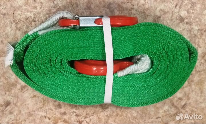 Стропа буксировочная(трос) с крюками 10т 5м