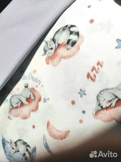 Комплект постельного белья в детскую кроватку