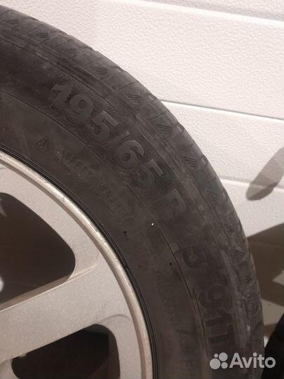 Колеса в сборе r15 летние