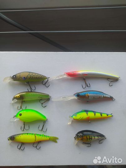 Воблеры Salmo, Rapala, Strike Pro, Liberty