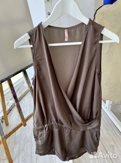 Шелковый комбинезон Италия