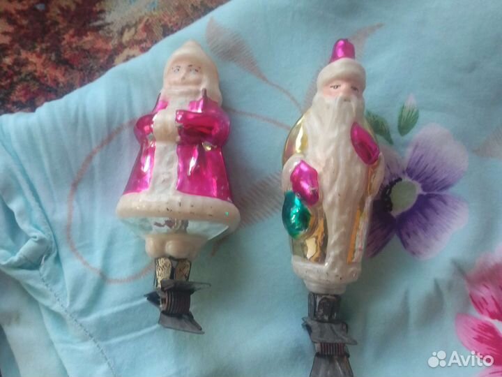 Елочные игрушки СССР