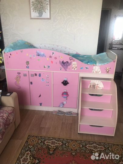 Кровать-чердак