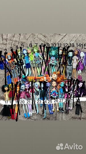 Куклы монстер хай