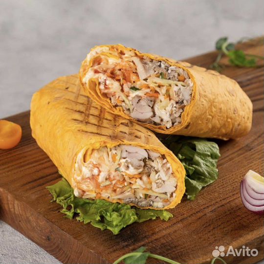 Шаурма из сети Лаваш