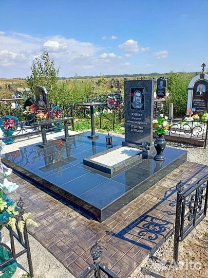 Благоустройство могил,оградки, памятники