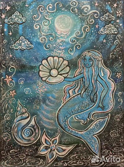 Картина Русалочка