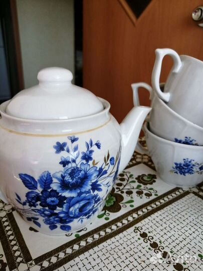 Сервиз под гжель