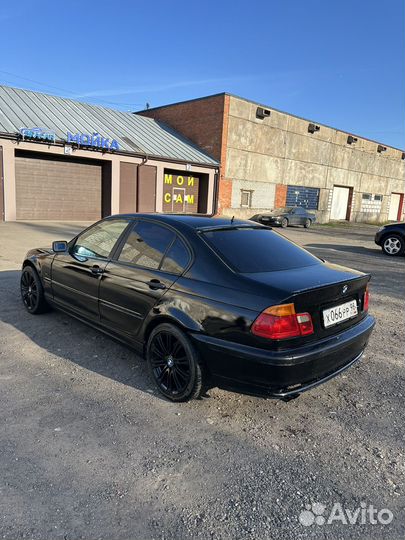 Накладка на порог М-тех Е46 Левая