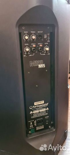 Колонки активные Turbosound, subwoofer