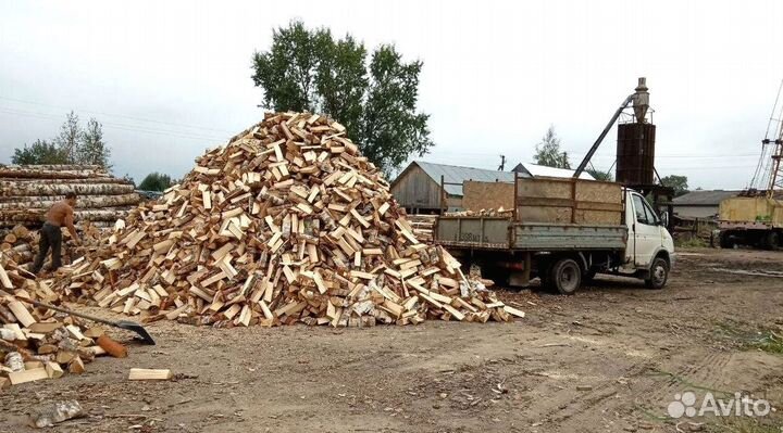 Дрова. Береза колотая