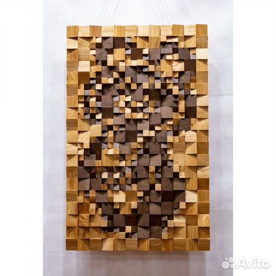 Декоративное панно / Объемная мозаика «Миша»