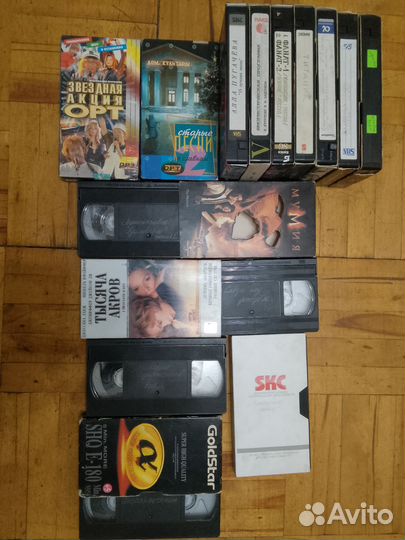 Видеокассеты с фильмами