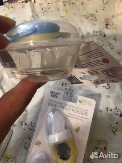 Соска пустышка avent 6 18 и ниблер