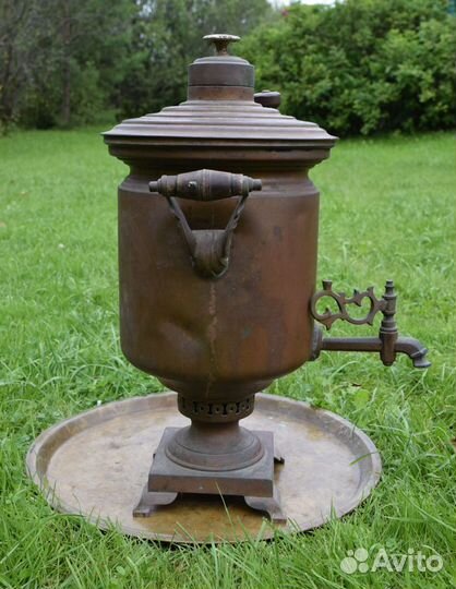 Старинный тульский самовар Тулпромторг им.Ленина