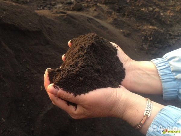 Земля чернозем в мешках