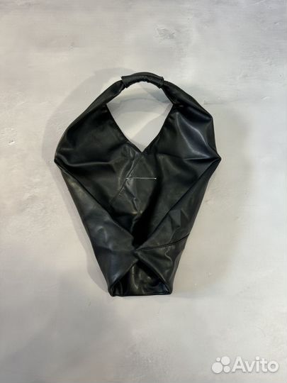 Mm6 Maison Margiela Leather Japanese Tote Bag