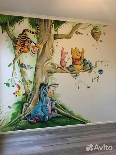 Художник роспись стен набираю портфолио