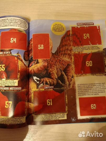 Журнал для наклеек Динозавры как я Панини