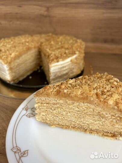 Домашний торт медовик