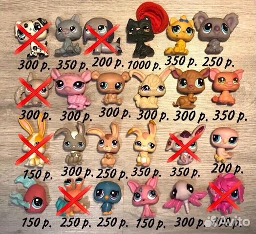Littlest pet shop фигурки