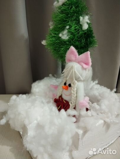 Новогодняя поделка в сад