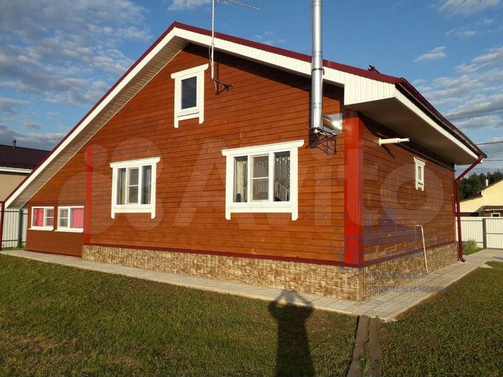 Коттедж 110 м² на участке 10 сот.