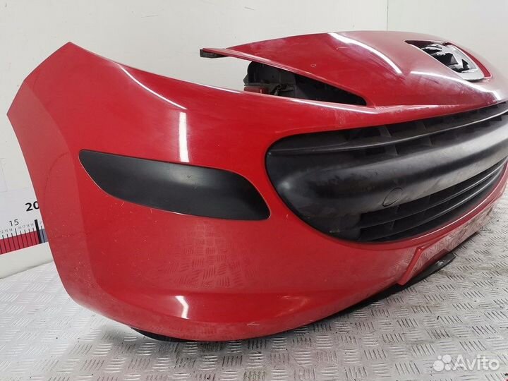 Бампер (ноускат) для Peugeot-Citroen 207