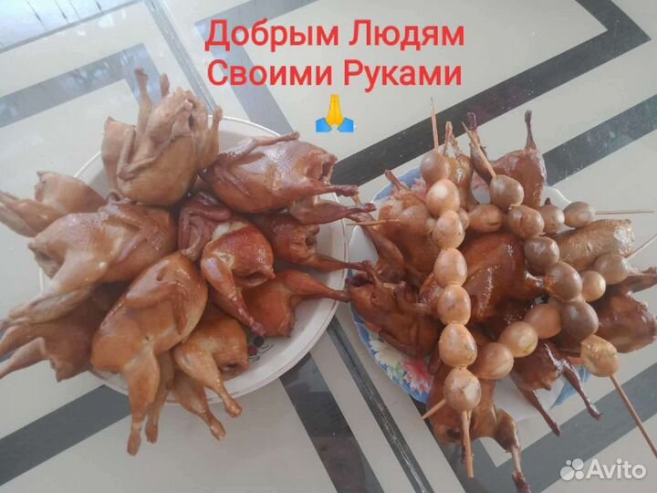 Яйца и мяско перепелов