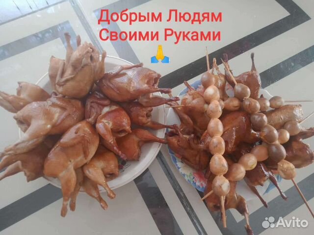 Яйца и мяско перепелов