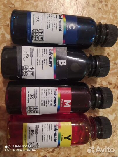 Чернила для принтера canon