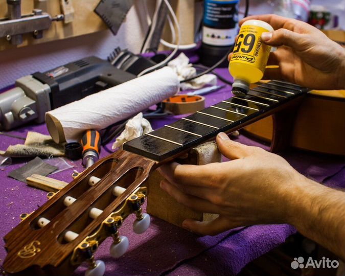 Гитарный мастер, ремонт, обслуживание гитары