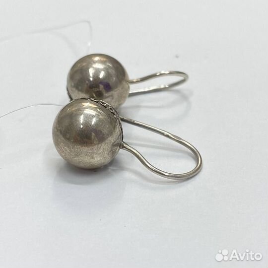 Серьги серебро 925 пробы вес:3,43гр