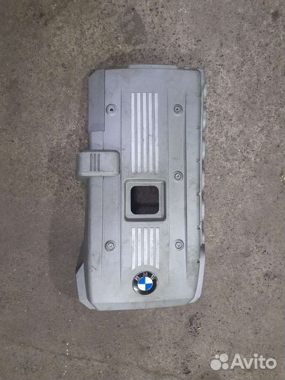 Декоративная крышка двигателя бмв N52 N47 N57 BMW