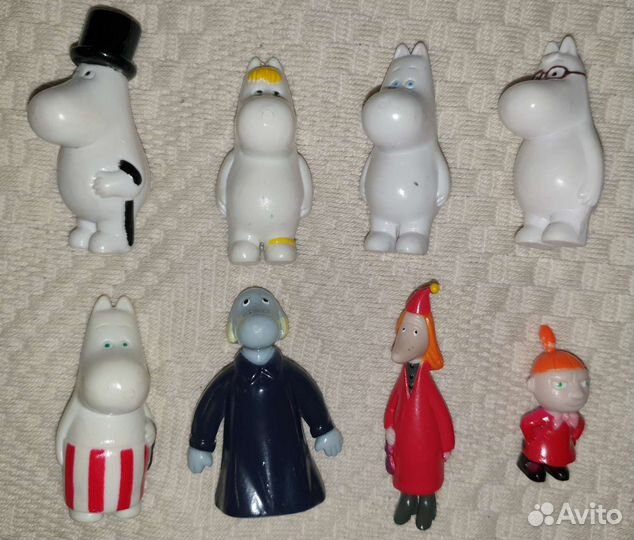 Фигурки муми-троллей, разные серии (Moomin/Muumi)