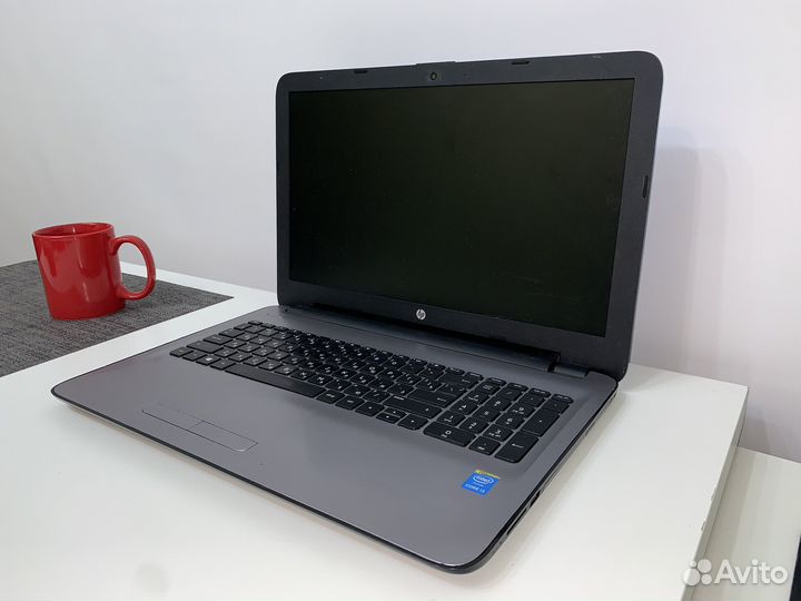 Тонкий легкий HP i3-5005u, 8gb, SDD 256 работа