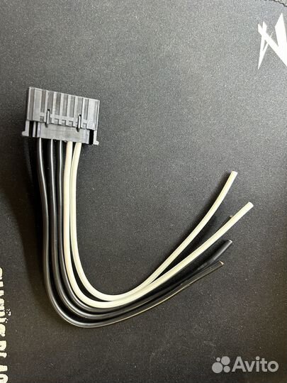 Штекер резистора печки Opel Corsa D